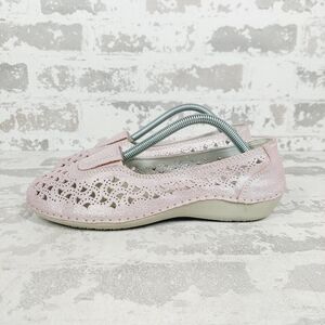 New Propét Women's Cabrini Pink Loafer Flat F987